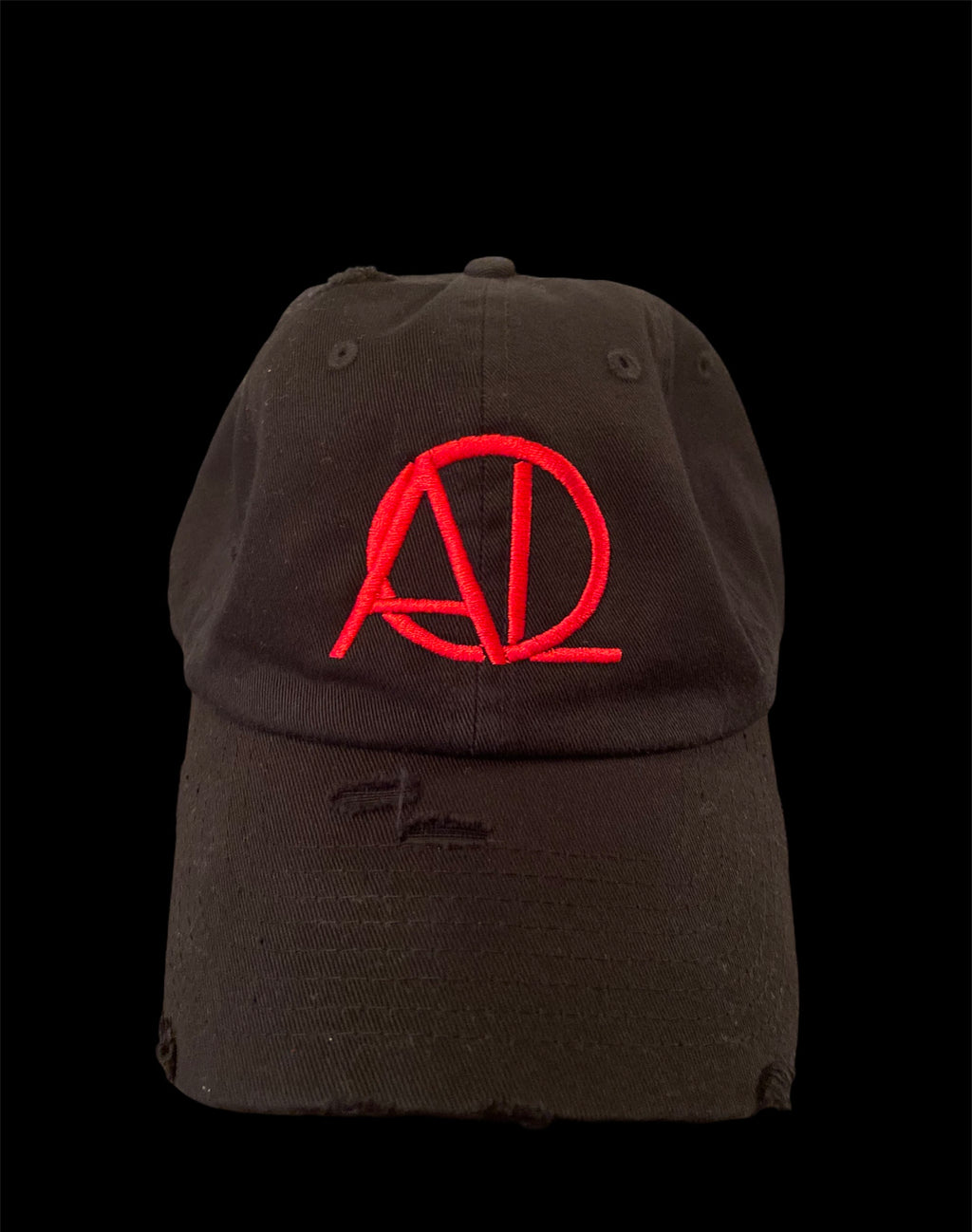 Fire Red Dad Cap